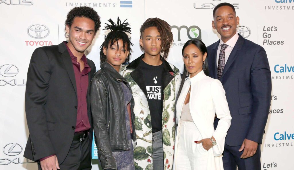 jaden smith family
